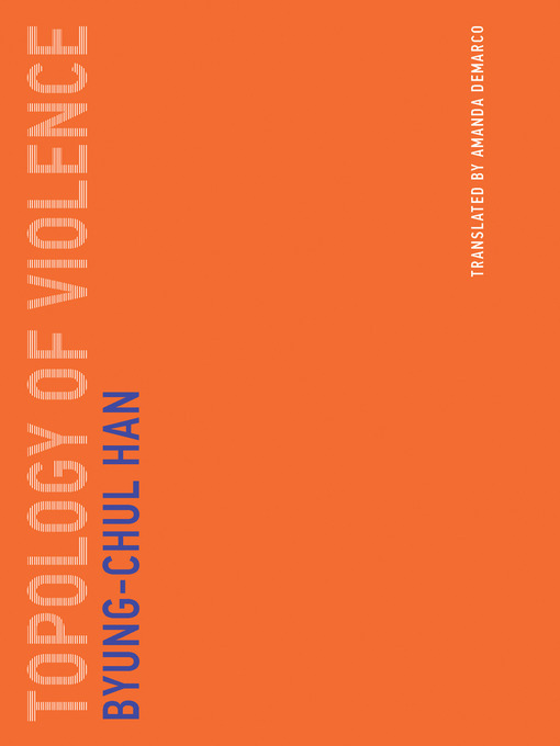 Title details for Topology of Violence by Byung-Chul Han - Wait list